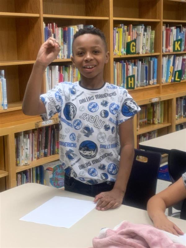3rd Grade Sign Language class